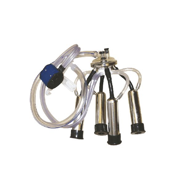 Аппарат доильный для попарного доения в ведро