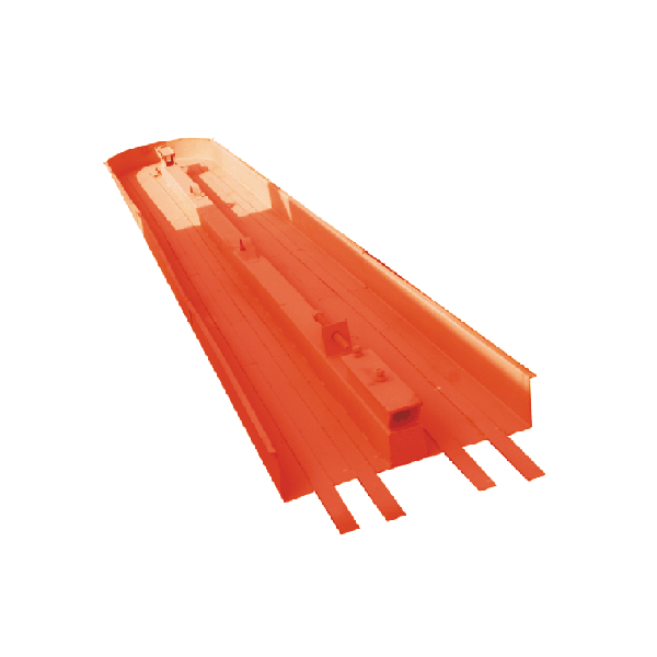 Корыто голое наклонного транспортера