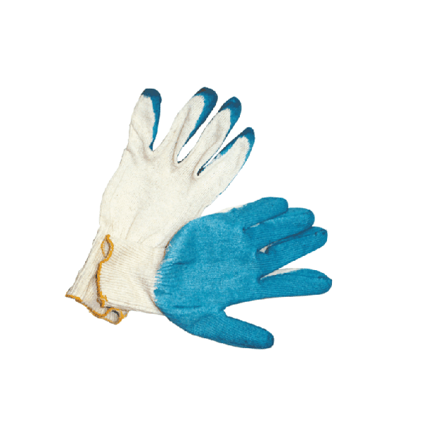 Перчатки х/б двойной облив