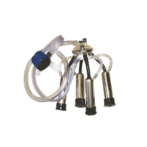 Аппарат доильный для попарного доения в ведро