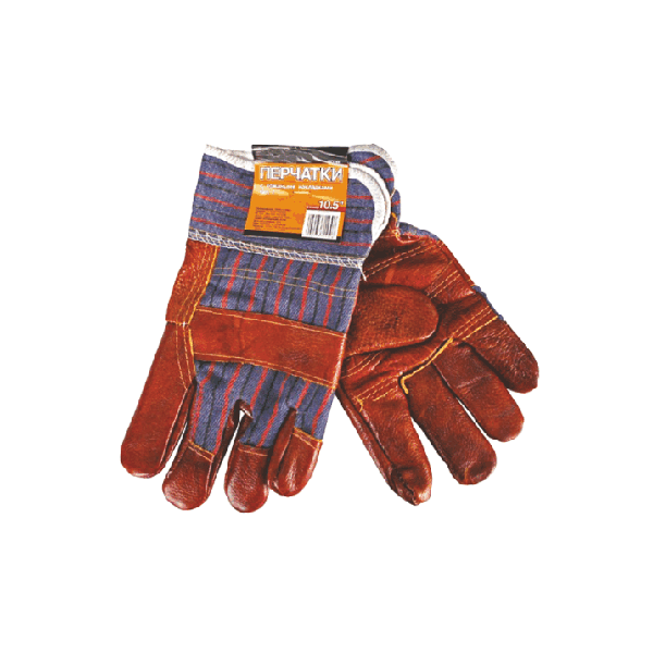 Перчатки кожаные усиленные