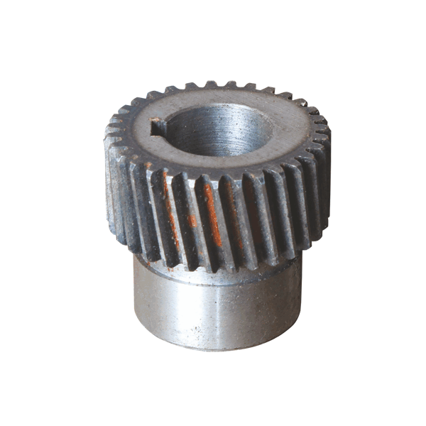 Шестерня привода редуктора большая косозубая