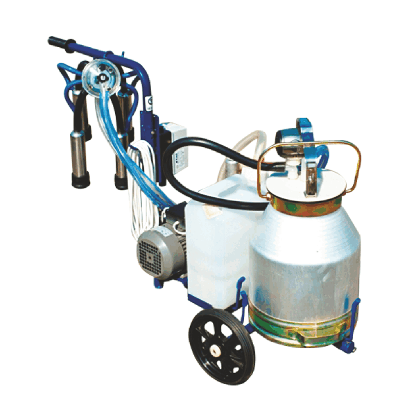 Аппарат доильный для попарного доения в ведро