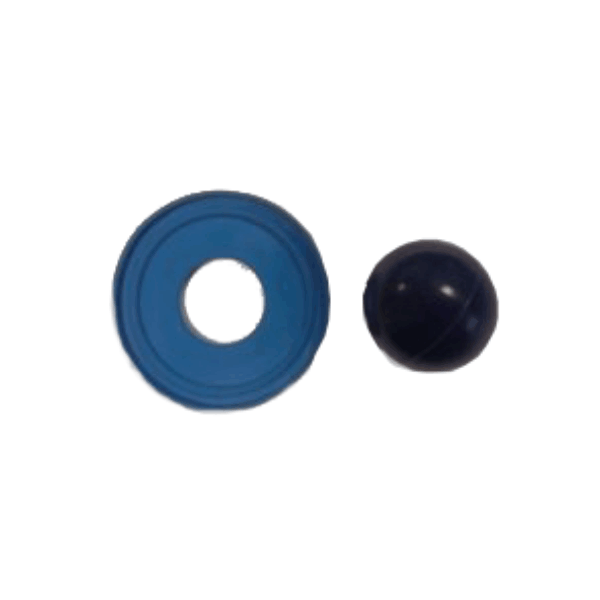 Шарик и прокладка обратного клапана молочного насоса